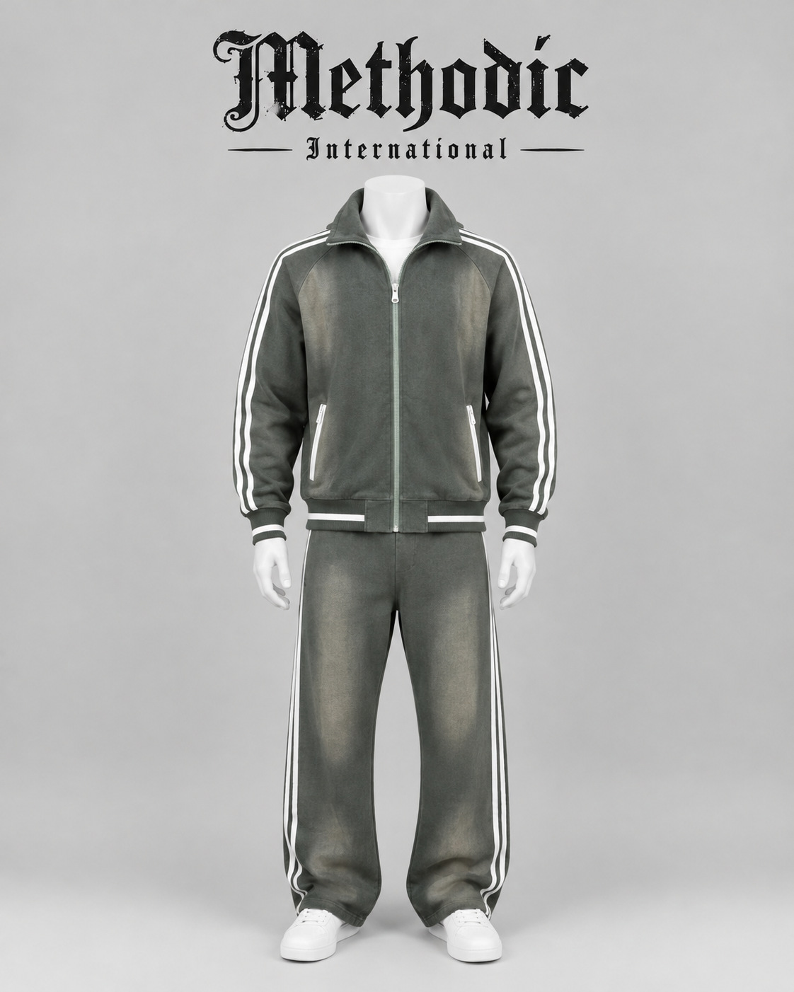 Garment-Dyed Tracksuit